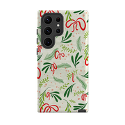 Samsung Tough Case - Christmas Bows By Katherine Quinn