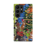 Samsung Tough Case - Christmas cats By Caroline Bonne Muller