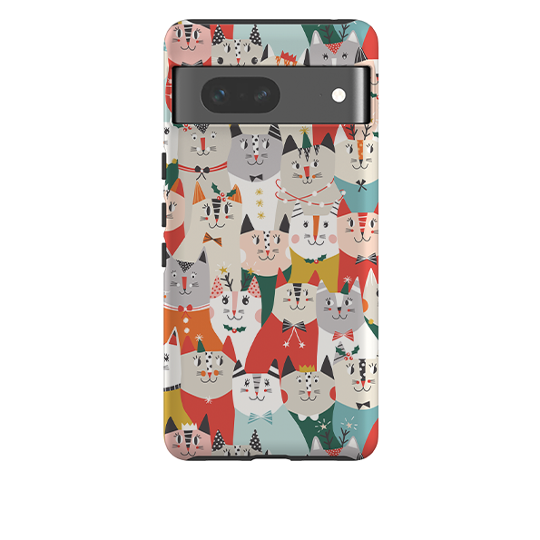 Google Tough Case - Christmas Cats By Ali Brookes