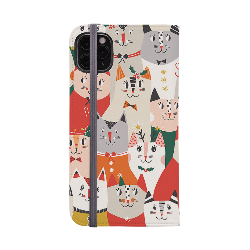 Christmas Cats Wallet Case By Ali Brookes