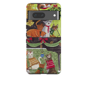 Google Tough Case - Christmas Cats II By Caroline Bonne Muller