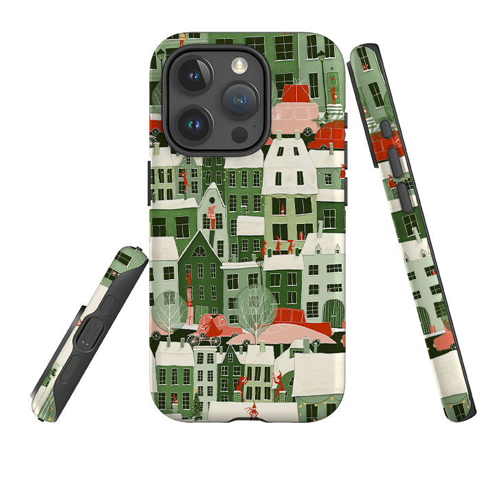 iPhone Tough Case - Christmas City By Maja Lindberg