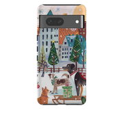 Google Tough Case - Christmas Dogs By Caroline Bonne Muller