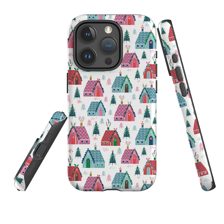 iPhone Tough Case - Christmas Gingerbread By Ali Brookes