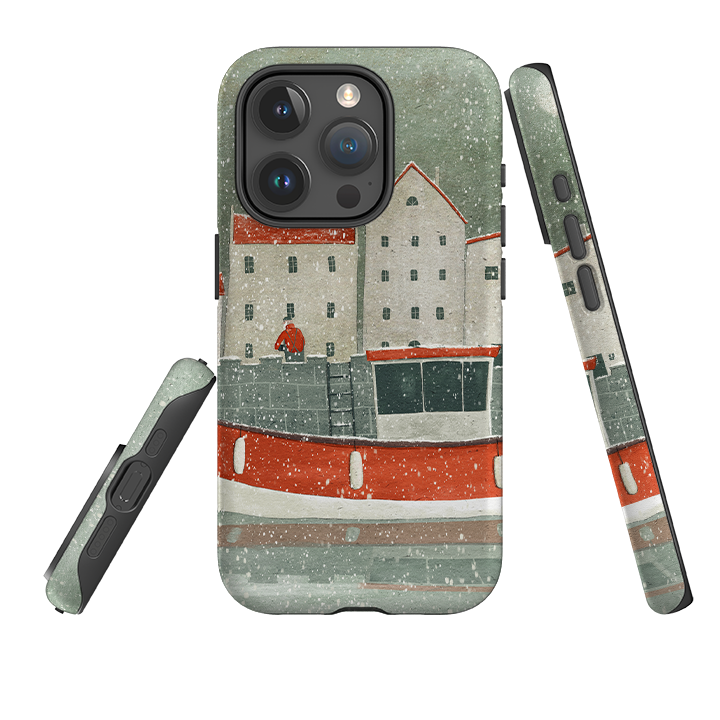 iPhone Tough Case - Christmas Harbour By Maja Lindberg
