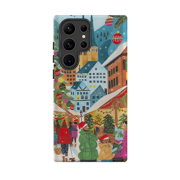Samsung Tough Case - Christmas Market By Caroline Bonne Muller
