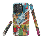iPhone MagSafe Tough Case - Christmas Market By Caroline Bonne Muller