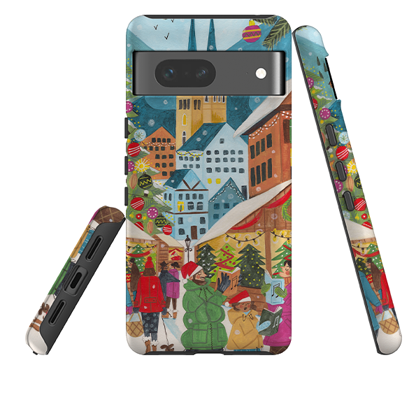 Google Tough Case - Christmas Market By Caroline Bonne Muller