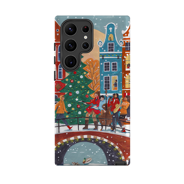 Samsung Tough Case - Christmas Music Amsterdam By Caroline Bonne Muller