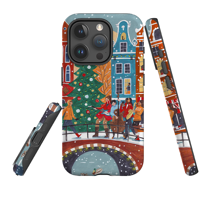 iPhone Tough Case - Christmas Music Amsterdam By Caroline Bonne Muller