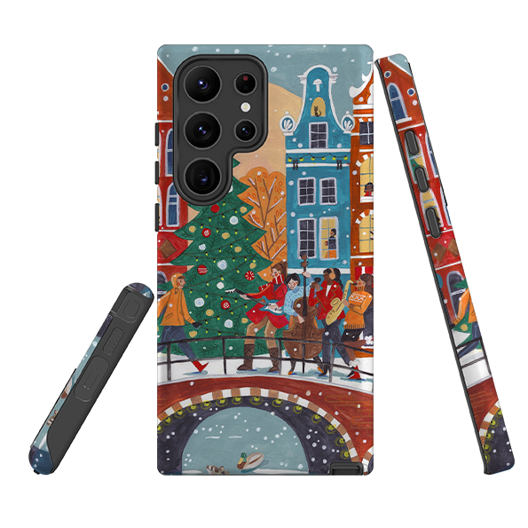 Samsung Tough Case - Christmas Music Amsterdam By Caroline Bonne Muller
