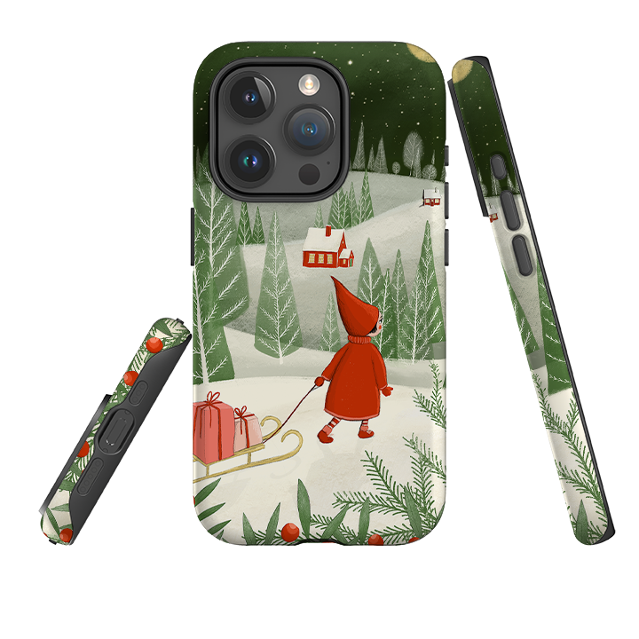 iPhone Tough Case - Christmas Night By Maja Lindberg