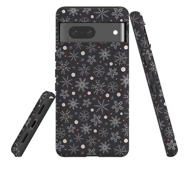 Google Tough Case - Christmas Snowflakes II By Ali Brookes