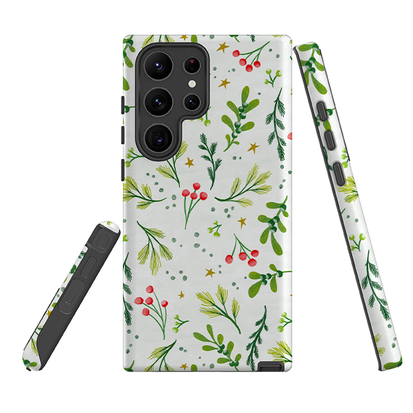 Samsung Tough Case - Christmas Stars By Katherine Quinn