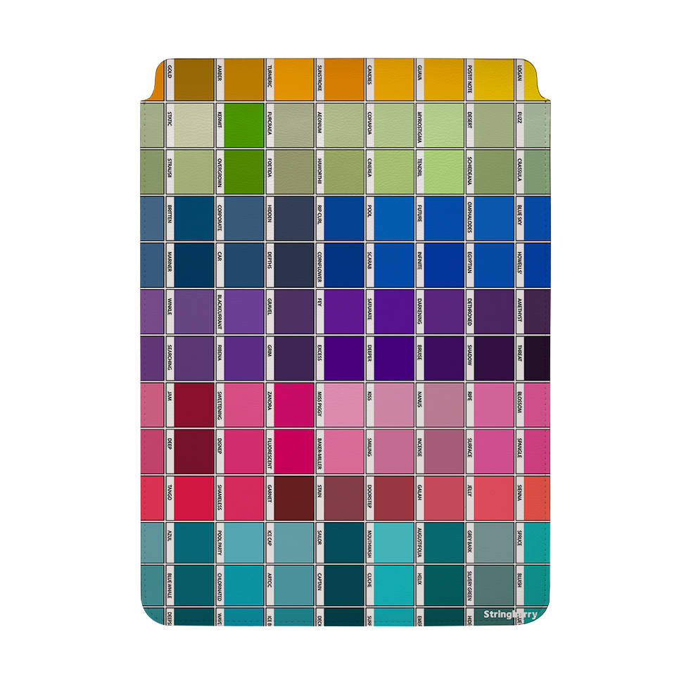 Chromology By Kitty Joseph Laptop, Kindle & iPad Sleeve