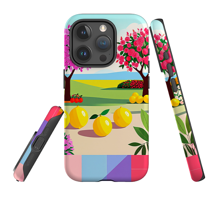 iPhone Tough Case - Citrus Garden