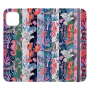 Coastal Calling Stripe Wallet Case By Emma Frances Grant