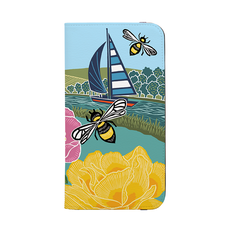 Coastal Garden Wallet Case By Kate Heiss