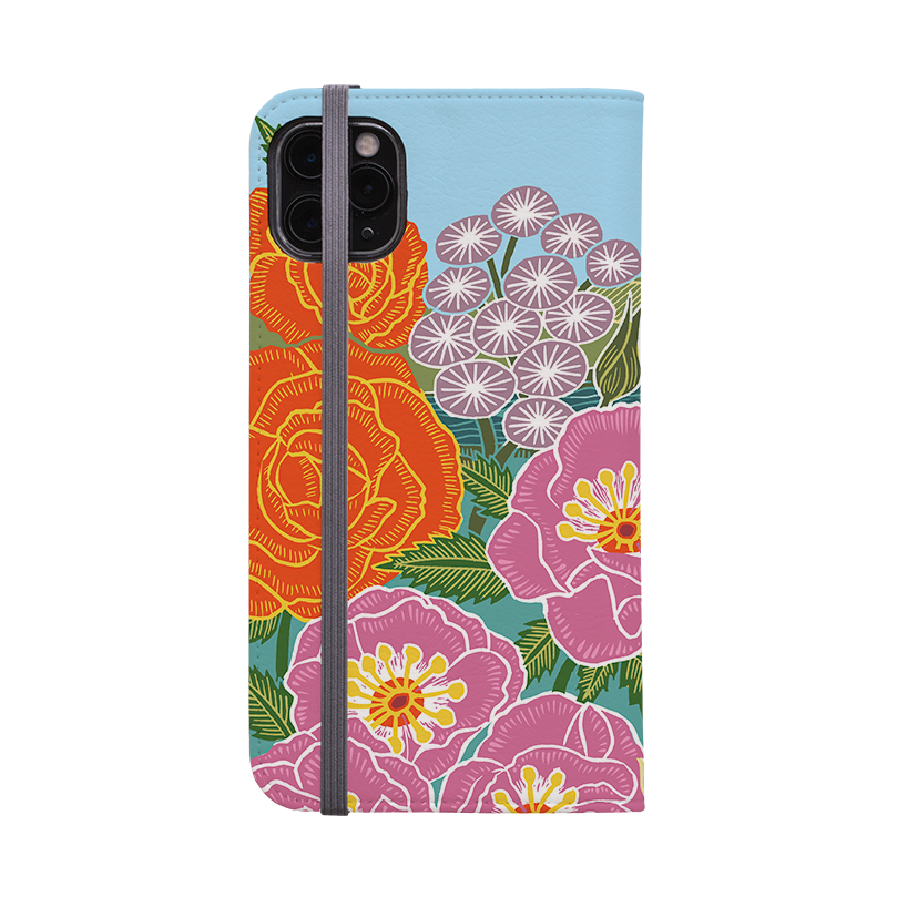 Coastal Garden Wallet Case By Kate Heiss