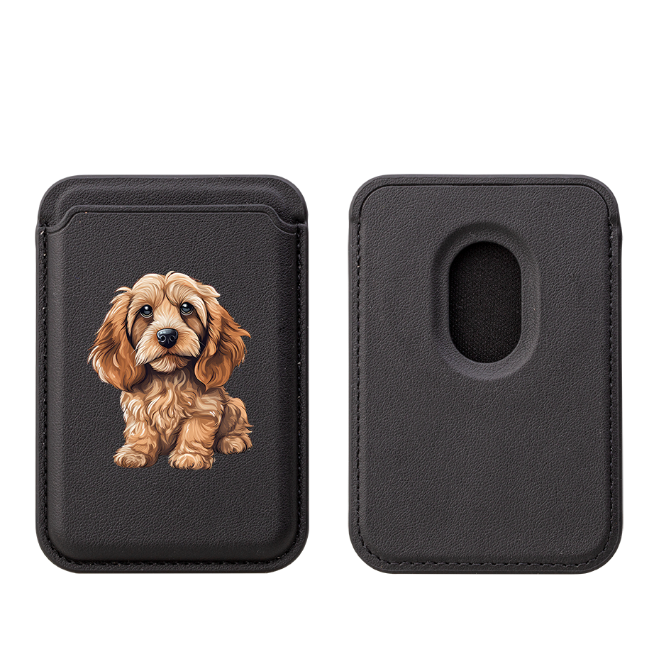 Cockapoo MagSafe Wallet- Black