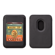 Coffee MagSafe Wallet- Black