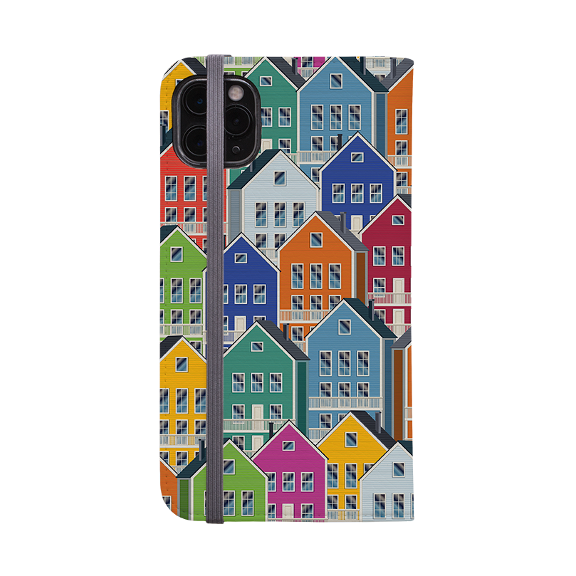 Colour Houses Wallet case