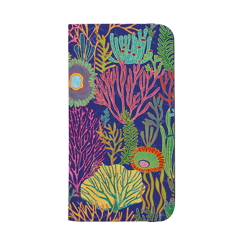 Coral Wallet Case By Natalie Pedetti Prack