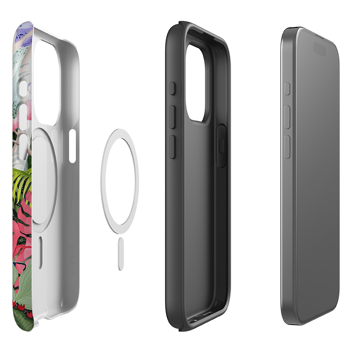 iPhone MagSafe Tough Case - Cosmic Leopard By Bex Parkin