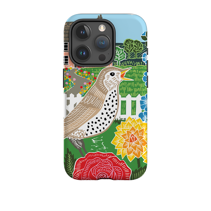 iPhone Tough Case - Cottage Garden By Kate Heiss
