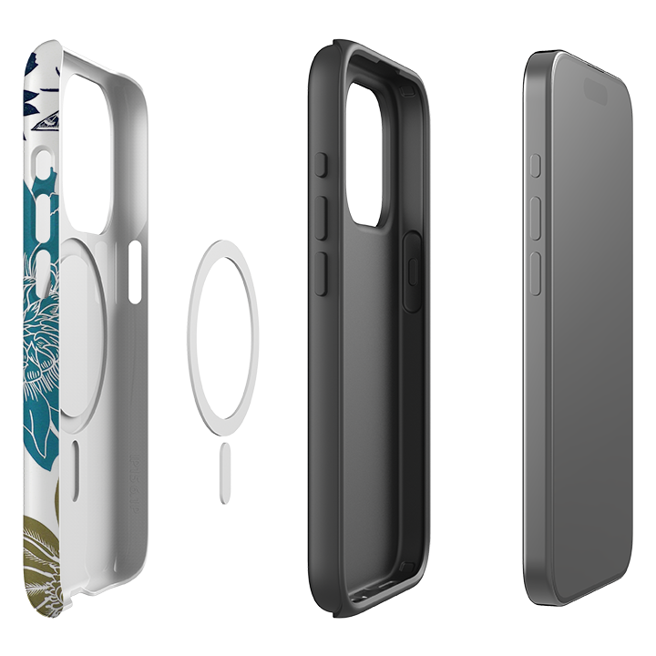 iPhone MagSafe Tough Case -  Cottage Garden Dragonfly By Kate Heiss