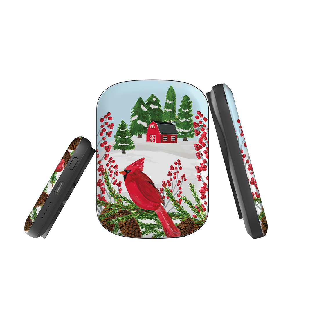 MagSafe Power Bank - Countryside Christmas By Abby Jacobs