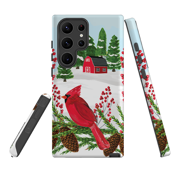 Samsung Tough Case - Countryside Christmas By Abby Jacobs