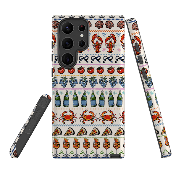 Samsung Tough Case - Crab Pattern