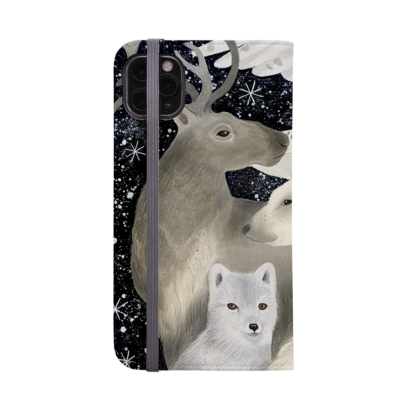 Creatures Of The North Wallet Case By Bex Parkin