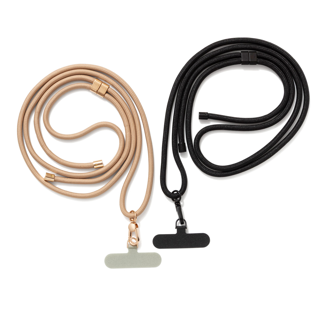 Cross Body Adjustable Phone Strap- Black (Not compatible with our wallet cases)