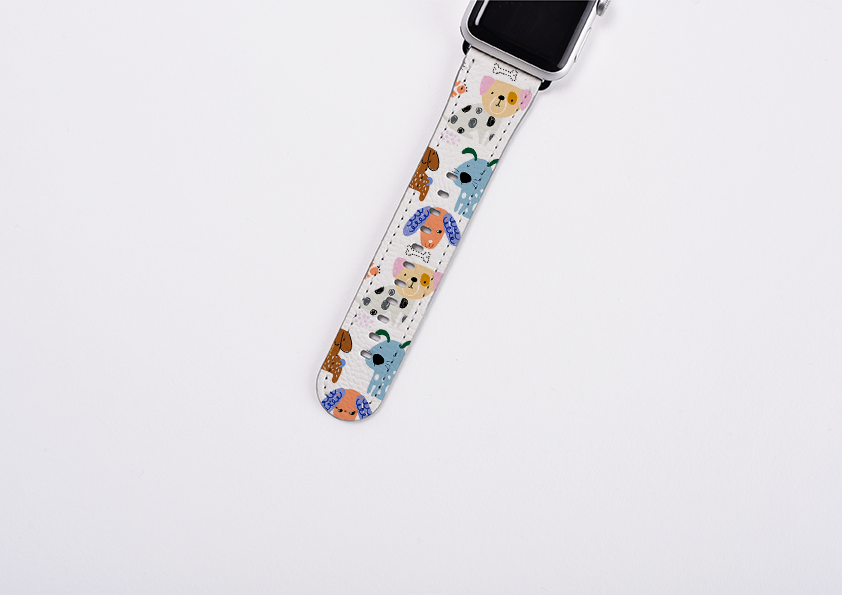 Cute Dogs Apple Watch Strap