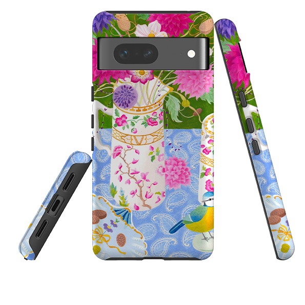 Google Tough Case -  Dahlias By Bex Parkin