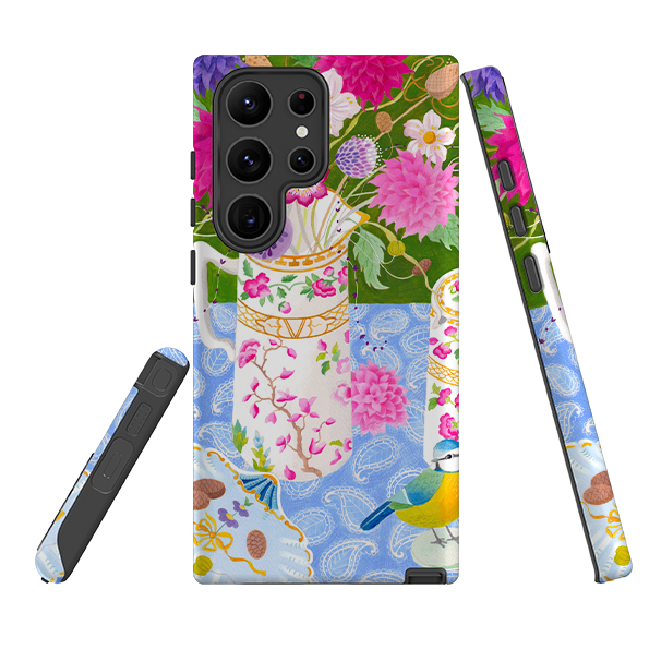 Samsung Tough Case - Dahlias By Bex Parkin