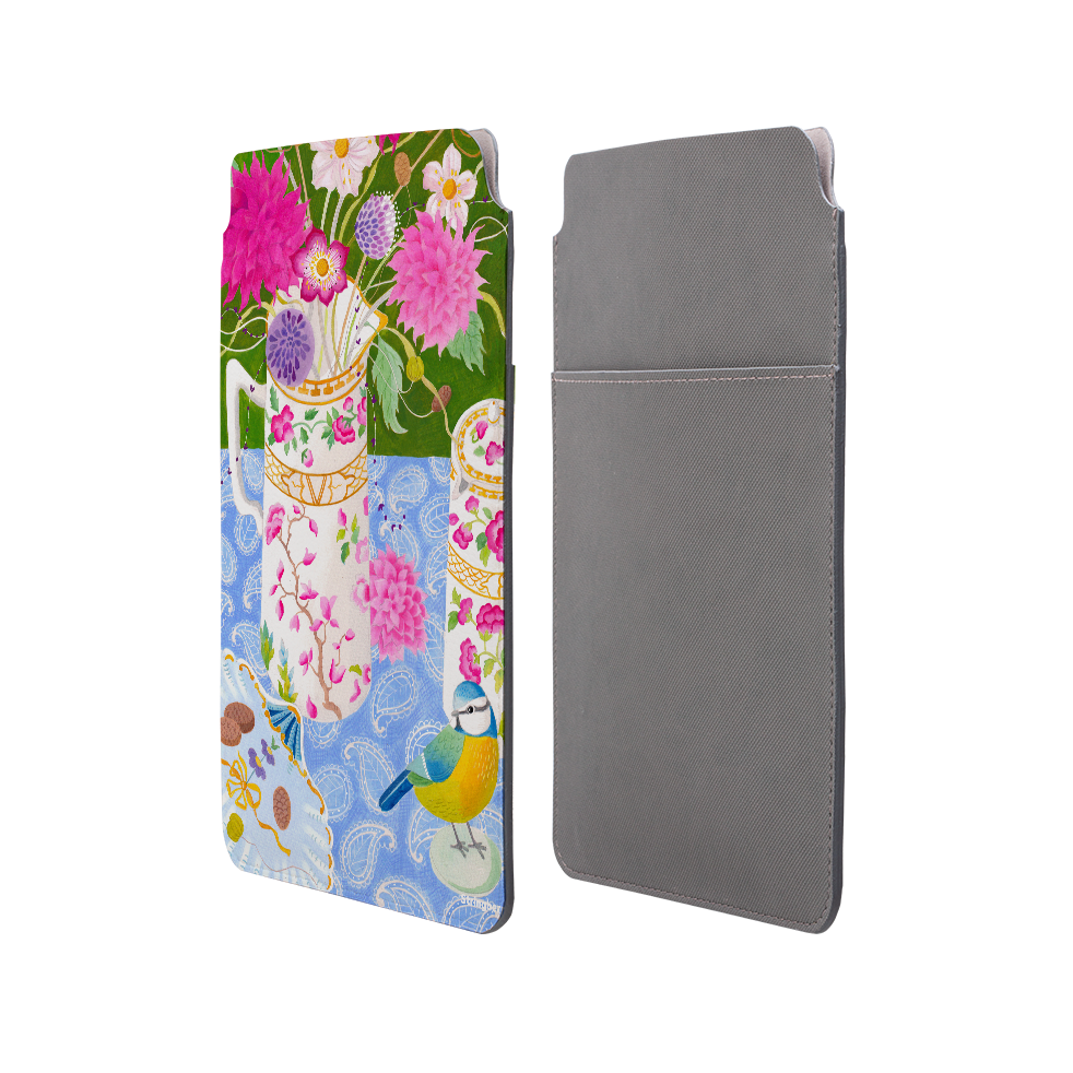 Dahlias By Bex Parkin Laptop, Kindle & iPad Sleeve