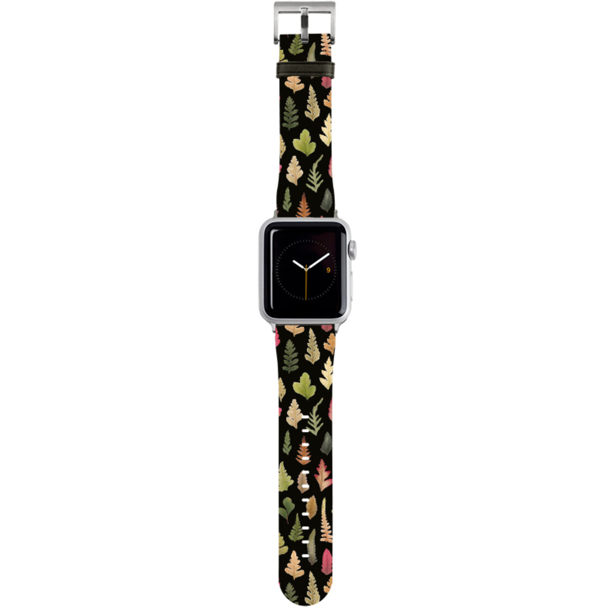 Dark Floral II Apple Watch Strap By Helen Ahpornsiri