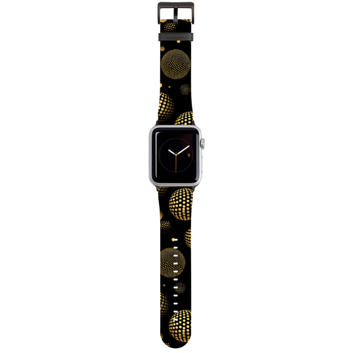 Dunkles Polka Apple Watch Armband