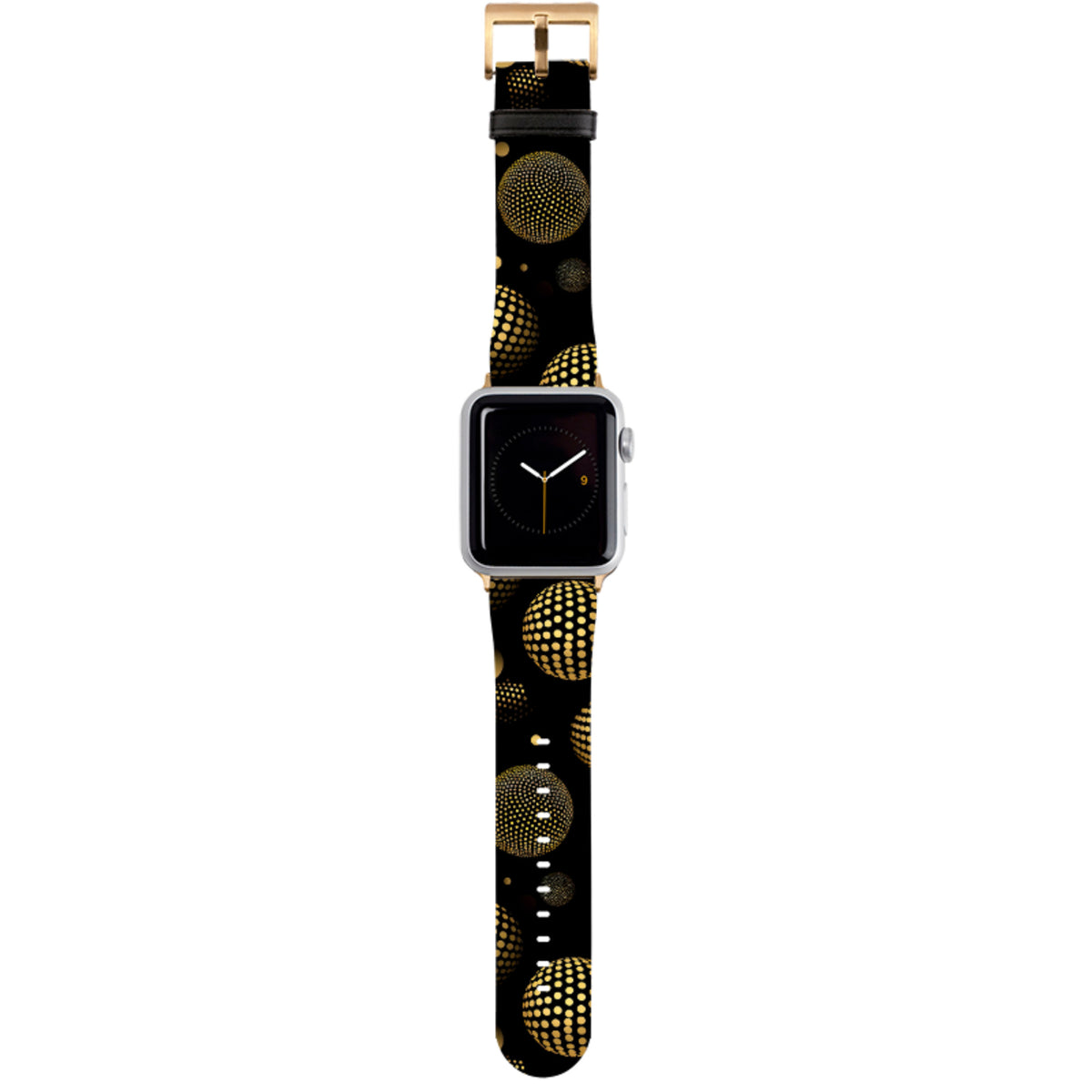 Dunkles Polka Apple Watch Armband