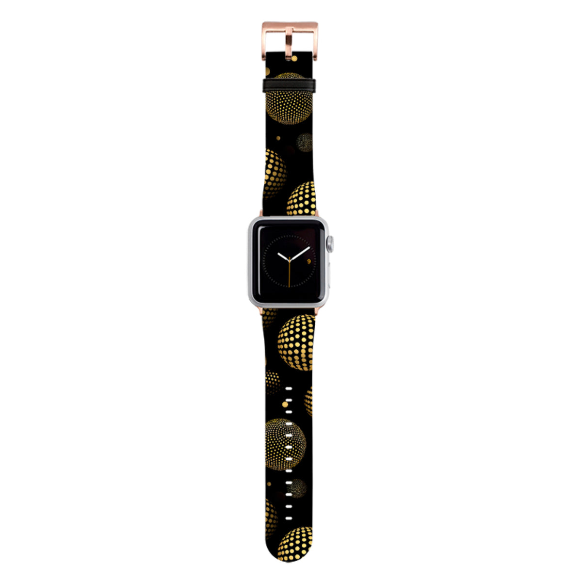 Dunkles Polka Apple Watch Armband