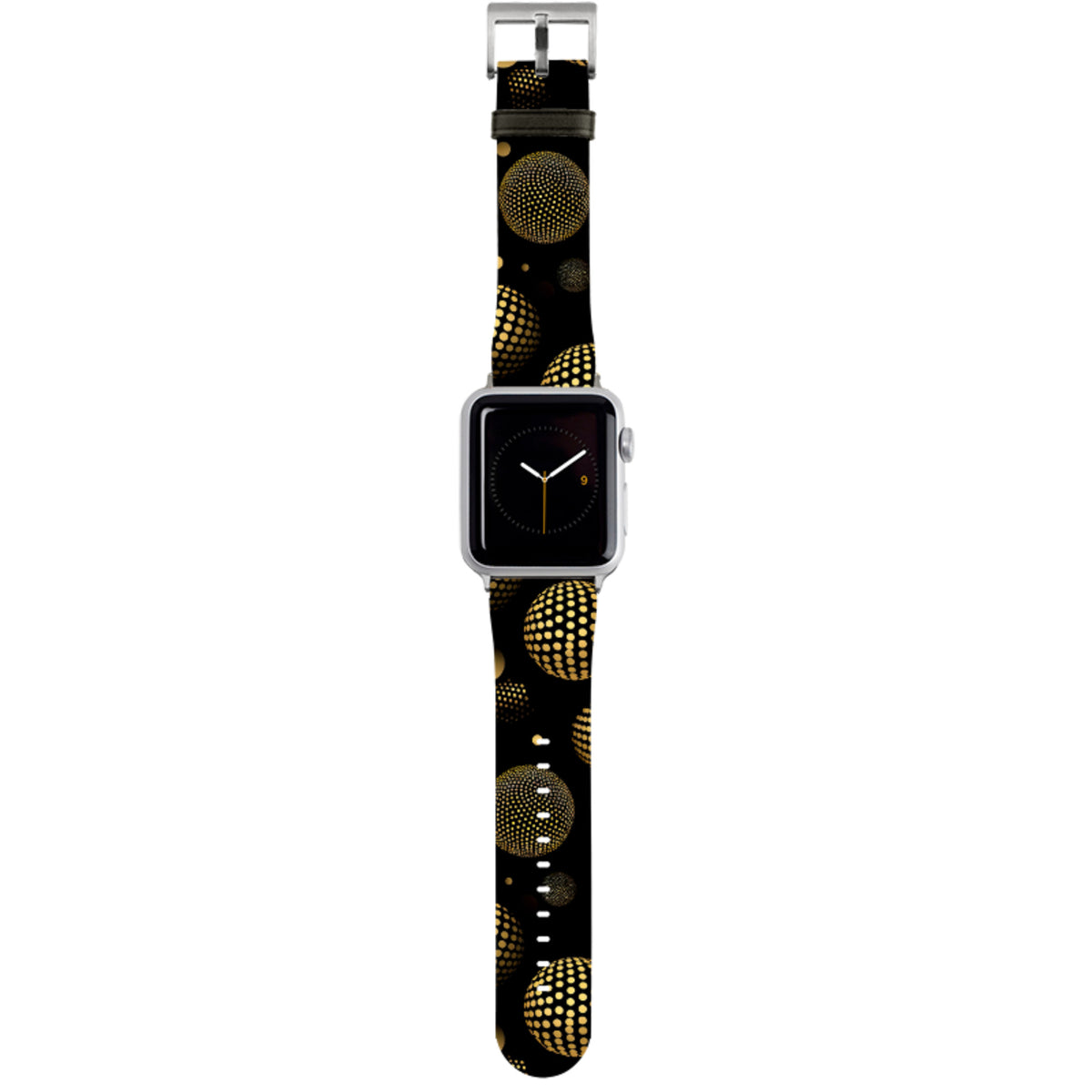 Dunkles Polka Apple Watch Armband