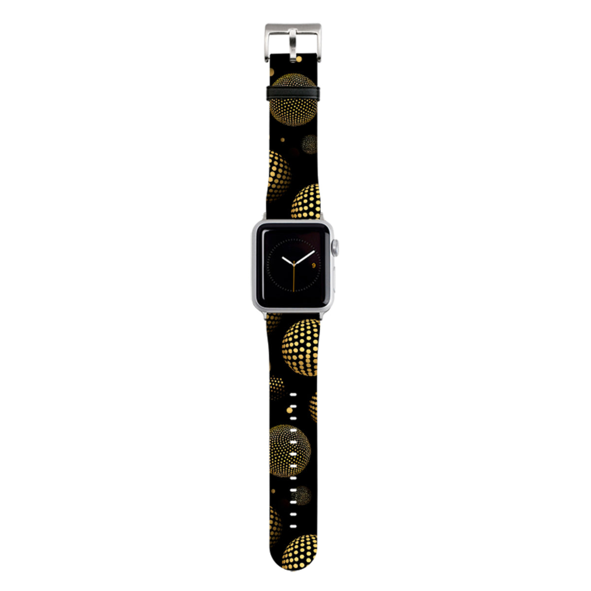 Dunkles Polka Apple Watch Armband