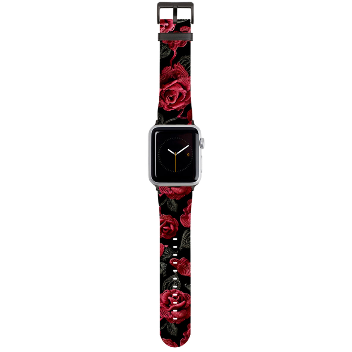 Dark Roses Apple Watch Strap