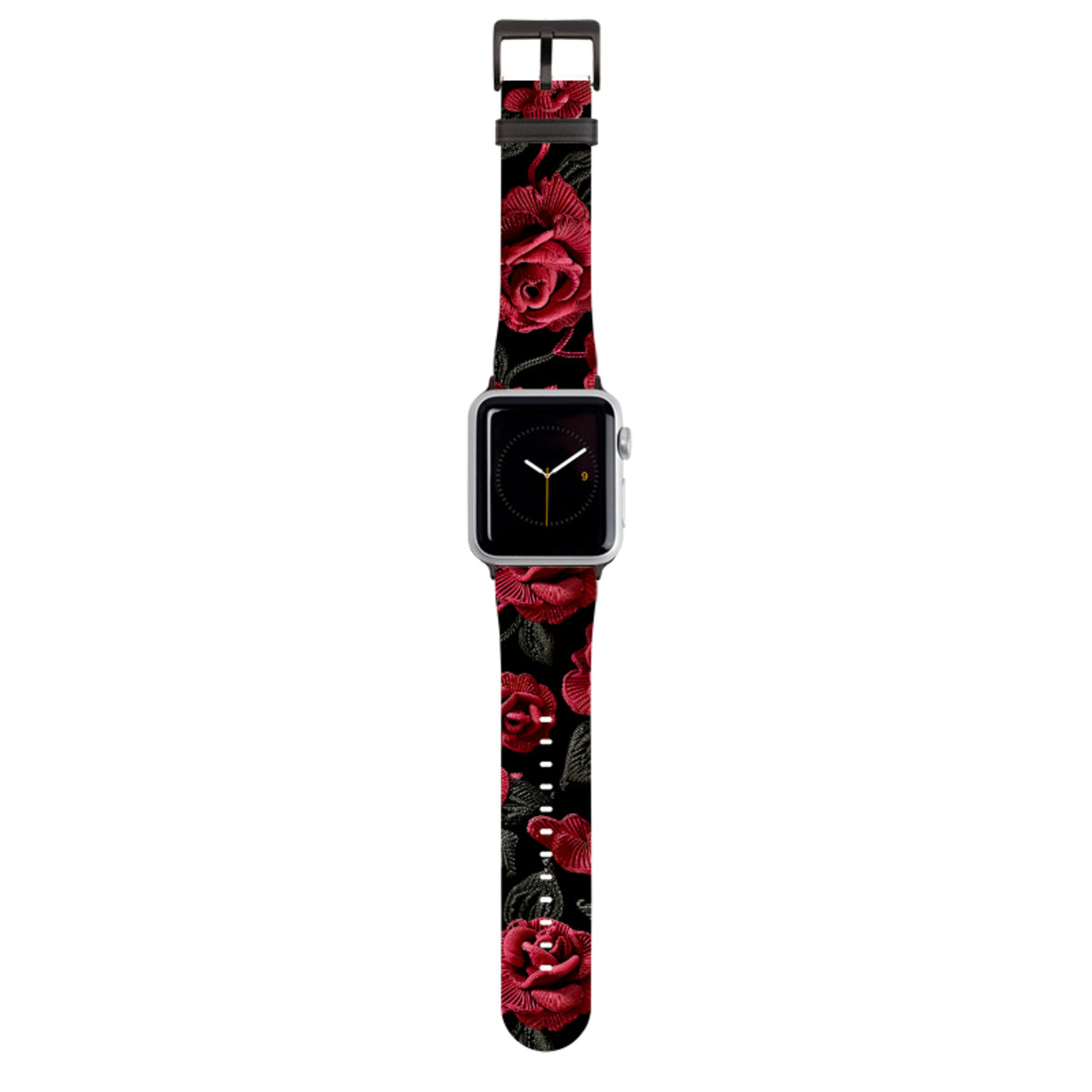 Dark Roses Apple Watch Strap