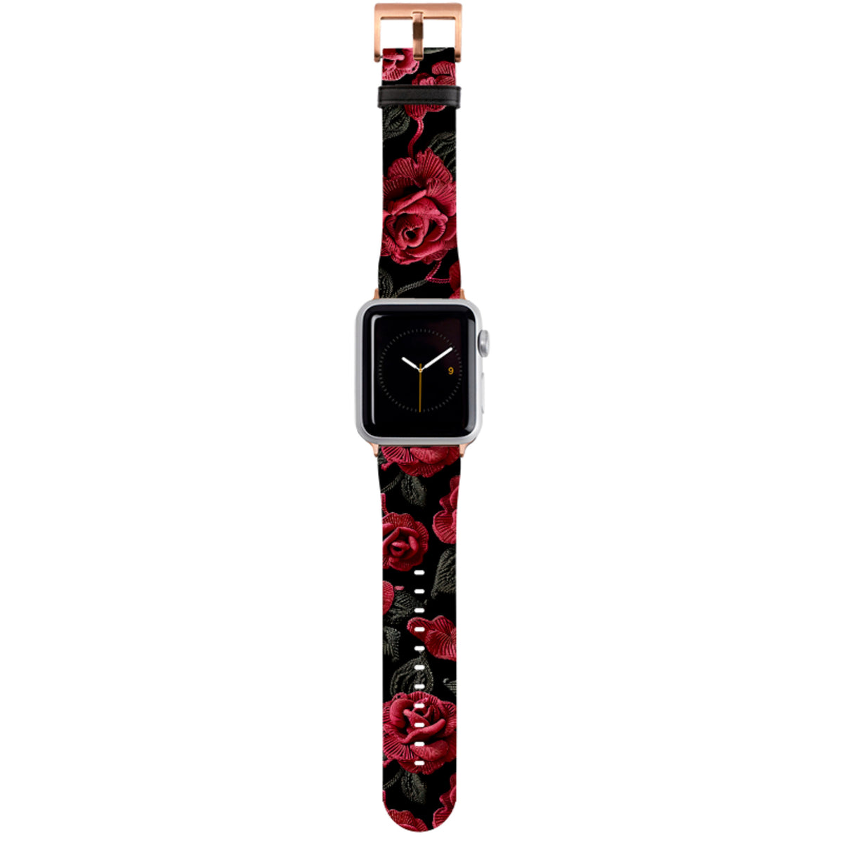 Dark Roses Apple Watch Strap