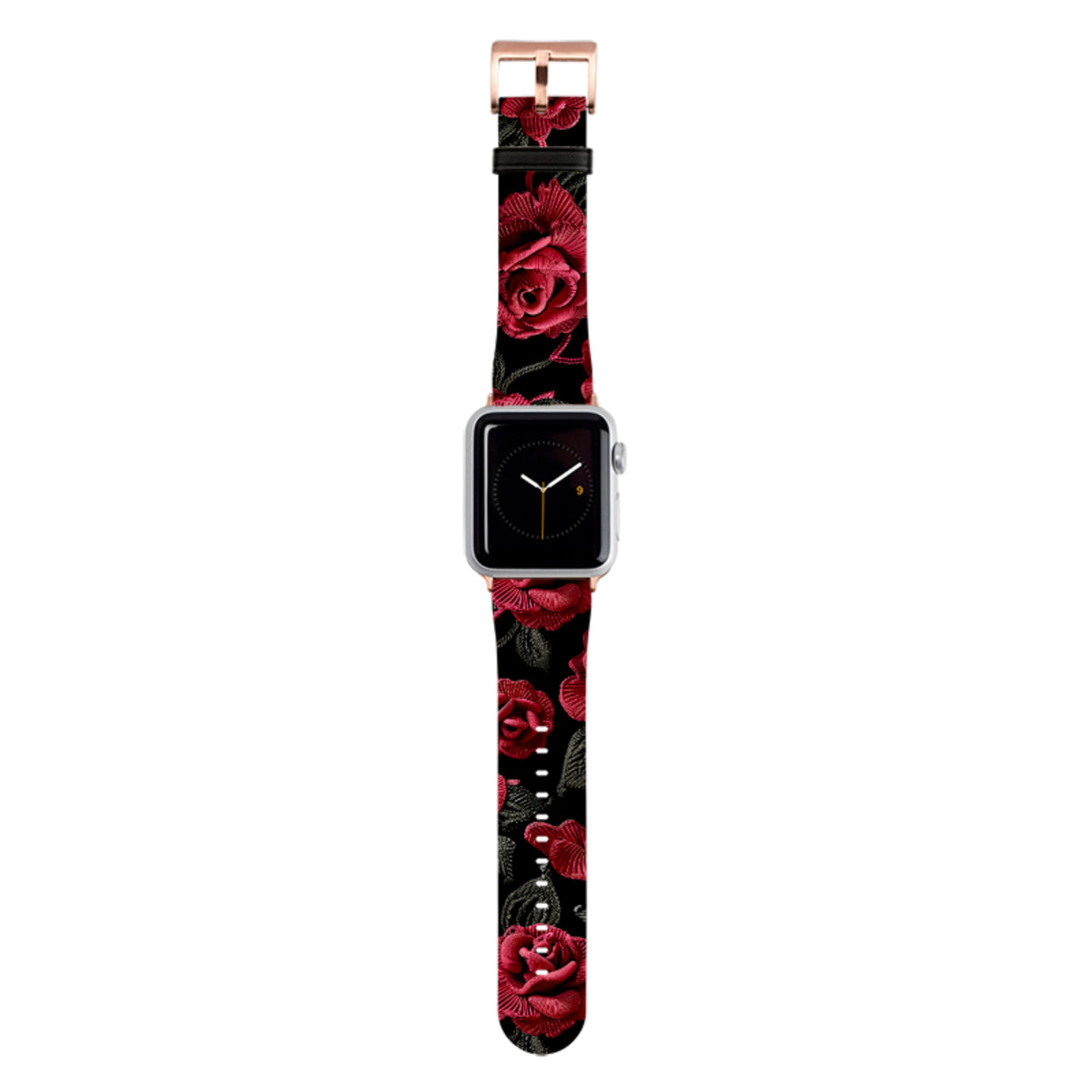 Dark Roses Apple Watch Strap