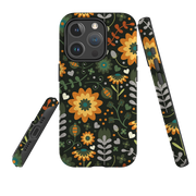 iPhone MagSafe Tough Case -  Dark Floral By Suzy Taylor